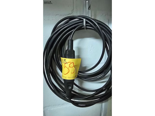 Lot 59 - verlengkabels 2 stuks - afbeelding 3 van  3