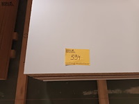 Lot 594 - melamine panelen. 34 stuks - afbeelding 4 van  4