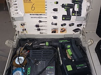 Lot 6 - accu schroefboormachine festool