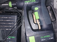 Lot 6 - accu schroefboormachine festool - afbeelding 2 van  3
