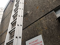 Lot 6 - aluminium ladder - afbeelding 3 van  3