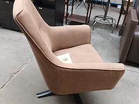 Lot 6 - armstoel op draaipoot - afbeelding 3 van  4