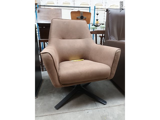 Lot 6 - armstoel op draaipoot - afbeelding 4 van  4