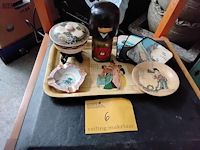 Lot 6 - aziatische dercoratie allerlei