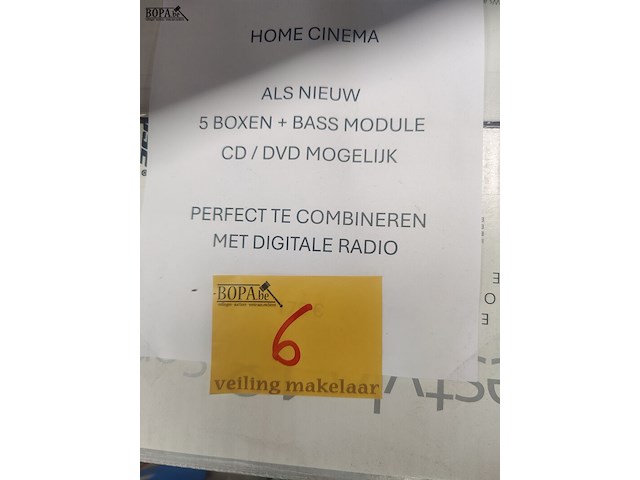 Lot 6 - bose homecinema systeem - afbeelding 2 van  3