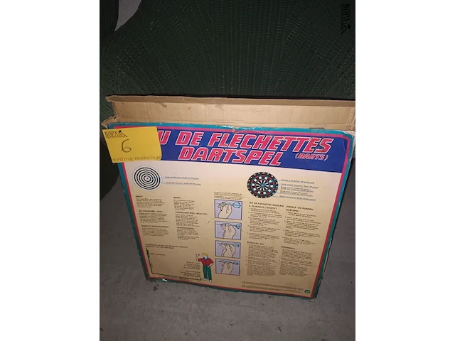 Lot 6 - darts bord - afbeelding 3 van  3