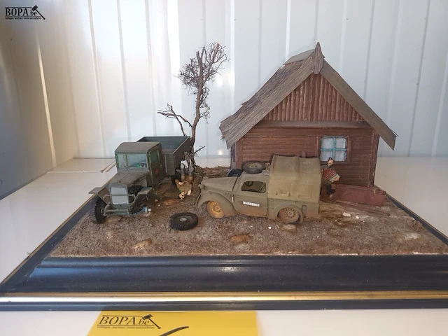 Lot 6 - diorama woii - afbeelding 1 van  5