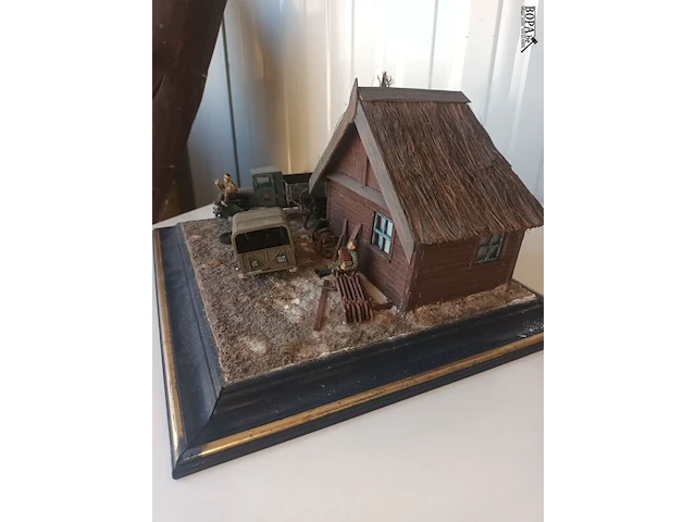 Lot 6 - diorama woii - afbeelding 5 van  5