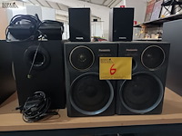 Lot 6 - diverse muziekboxen. 7 stuks