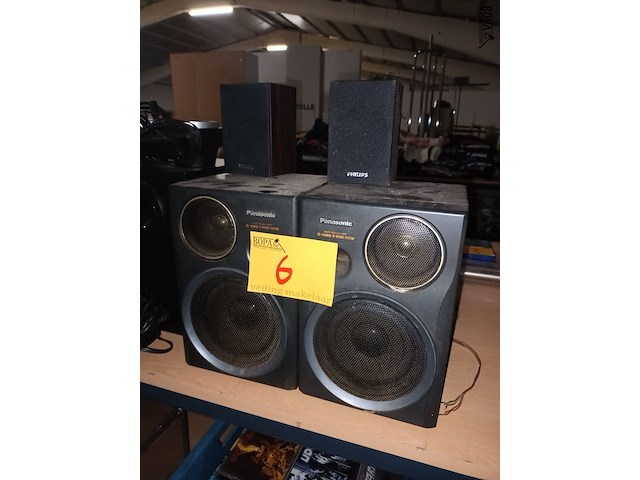 Lot 6 - diverse muziekboxen. 7 stuks - afbeelding 3 van  6