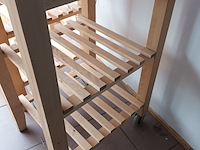 Lot 6 - houten bijzettafel - afbeelding 2 van  3