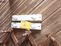 Lot 6 - houten kapstok. 3 stuks - afbeelding 3 van  3