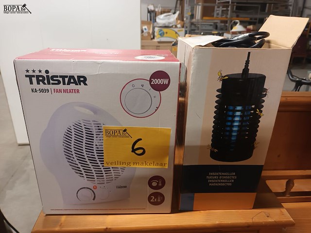 Lot 6 - insectenkiller en verwarmingstoestel - afbeelding 1 van  3