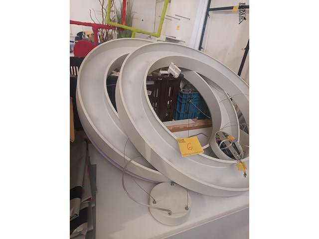 Lot 6 - led plafondverlichting. 2 stuks - afbeelding 4 van  4