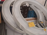 Lot 6 - led plafondverlichting. 2 stuks - afbeelding 4 van  4