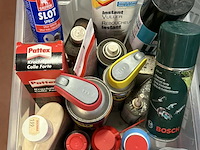 Lot 6 - lot lijm en olie - bison, pattex en wd40 - afbeelding 2 van  2