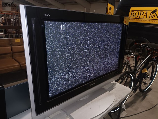 Lot 6 - panasonic plasma tv - afbeelding 4 van  4