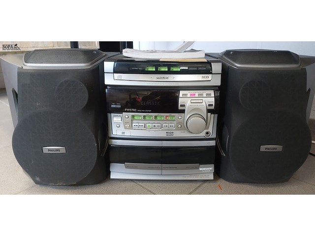 Lot 6 - stereo philips fw570c/22 - afbeelding 1 van  8