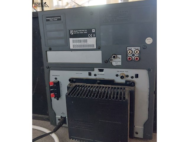 Lot 6 - stereo philips fw570c/22 - afbeelding 7 van  8