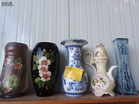 Lot 6 - vintage vazen. 5 stuks