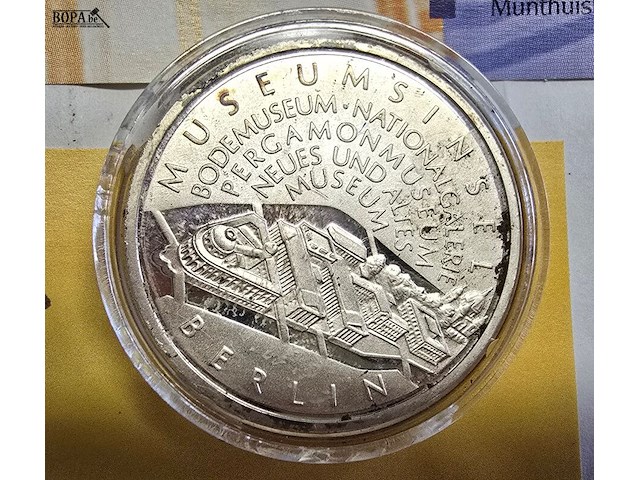 Lot 6 - zilveren herdenkingsmunt duitsland (2002) - afbeelding 3 van  4