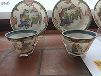 Lot 60 - chinees porselein. 8 stuks - afbeelding 3 van  5