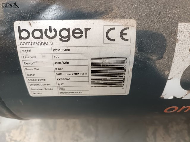 Lot 60 - compressor badger - afbeelding 4 van  4