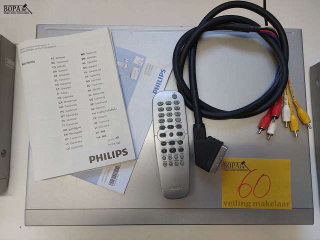 Lot 60 - dvd-speler philips dvd737 - afbeelding 2 van  2