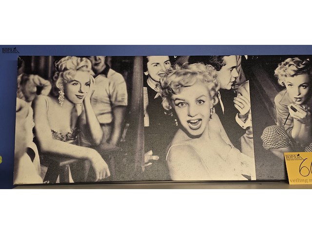 Lot 60 - grote kader marilyn monroe - afbeelding 2 van  4