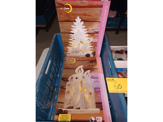 Lot 60 - kerstdecoratie. 8 stuks - afbeelding 2 van  5