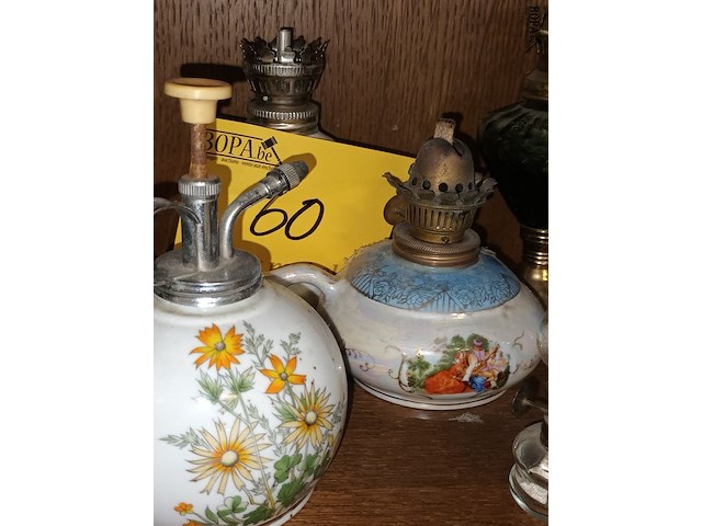 Lot 60 - kleine lampen. 5 stuks - afbeelding 2 van  3
