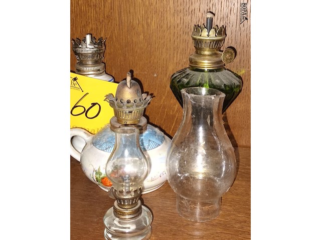 Lot 60 - kleine lampen. 5 stuks - afbeelding 3 van  3