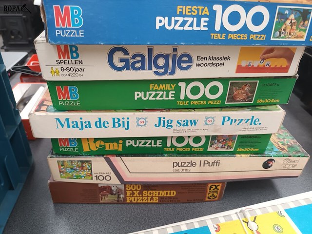 Lot 60 - puzzels en gezelschapsspellen - 12 stuks - afbeelding 4 van  6