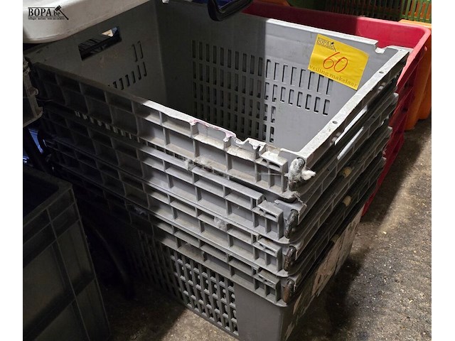 Lot 60 - stapelbakken 4 stuks - afbeelding 2 van  3