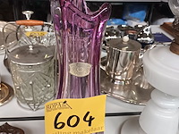 Lot 604 - kristallen vaas vsl - afbeelding 1 van  3