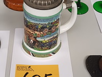 Lot 605 - duitse militaire bierpot bmf - afbeelding 1 van  3