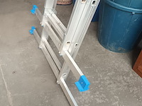 Lot 61 - aluminium ladder - afbeelding 2 van  5
