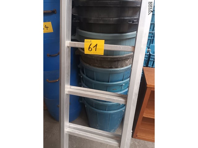 Lot 61 - aluminium ladder - afbeelding 5 van  5