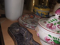Lot 61 - decoratie in keramiek. 10 stuks - afbeelding 3 van  5