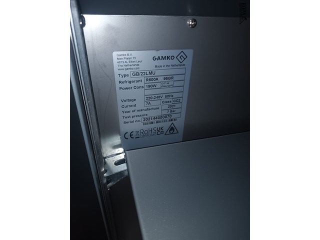 Lot 61 - drankenkoeler gamko - afbeelding 4 van  4