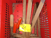 Lot 61 - lijmklemmen. 6 stuks - afbeelding 1 van  3