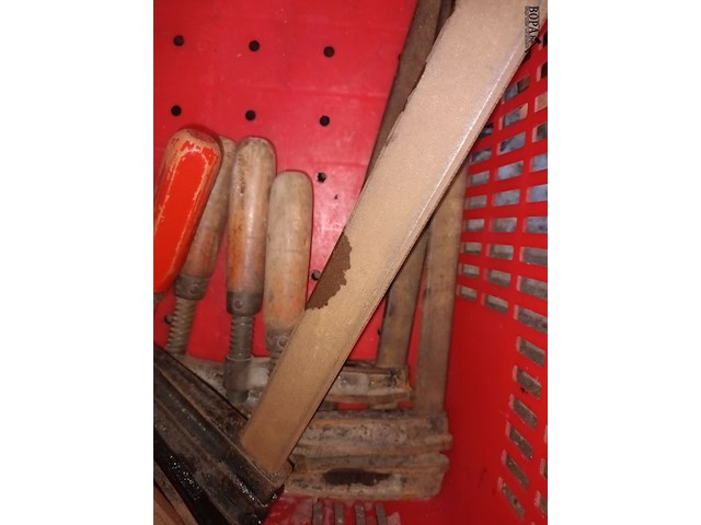 Lot 61 - lijmklemmen. 6 stuks - afbeelding 3 van  3