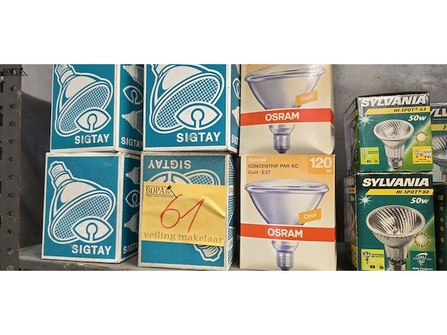 Lot 61 - lot lampen ong 20 stuks - afbeelding 2 van  3