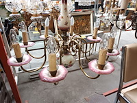 Lot 61 - luster koper en porselein - afbeelding 1 van  5