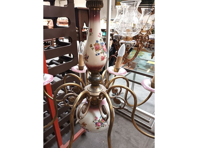 Lot 61 - luster koper en porselein - afbeelding 4 van  5