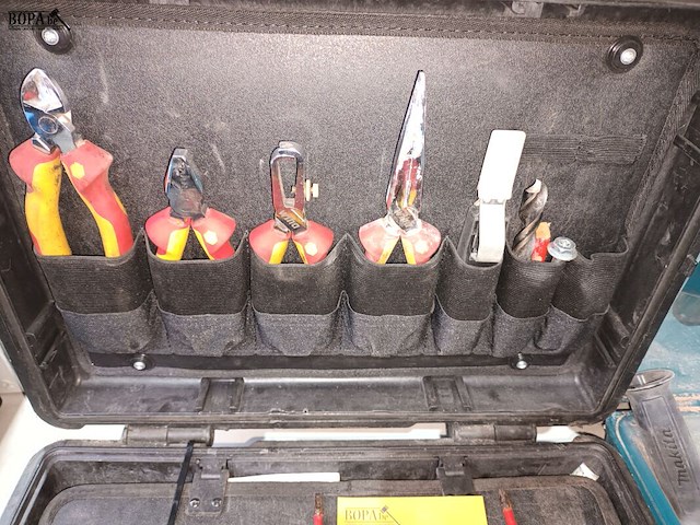 Lot 61 - materiaalkoffer wiha met inhoud - afbeelding 3 van  4