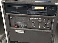 Lot 61 - muziekinstallatie cassette, cd en versterker - afbeelding 1 van  6