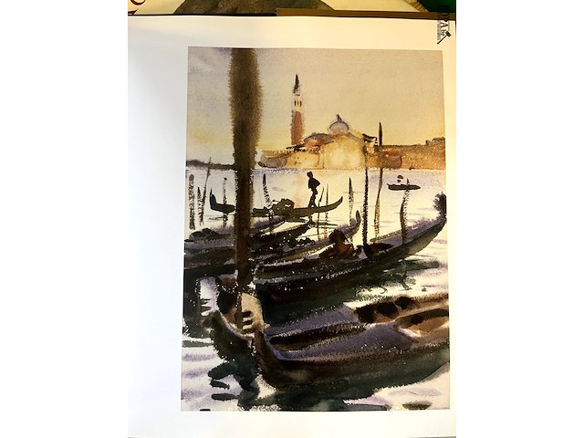 Lot 61 - sargent and venice en constable oil sketches 2 boeken - afbeelding 3 van  7