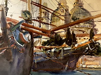 Lot 61 - sargent and venice en constable oil sketches 2 boeken - afbeelding 4 van  7