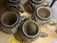 Lot 61 - vintage duitse keramieken bekers